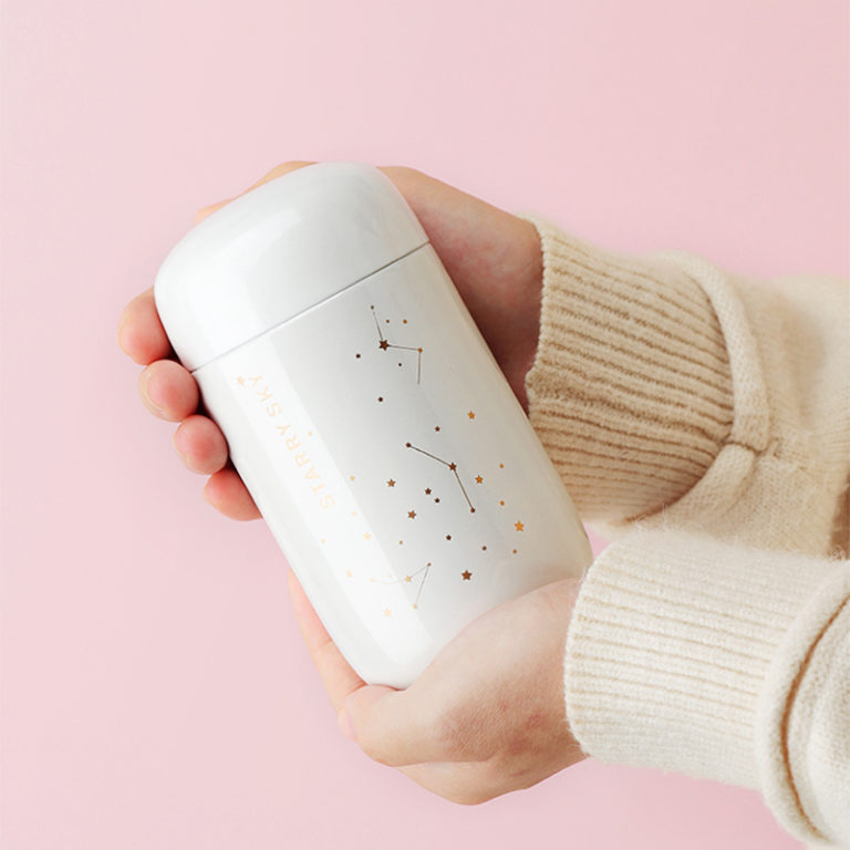 Starry Sky Mini Thermos QT BEET